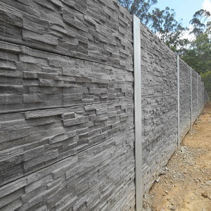 Concrete sleeper walls